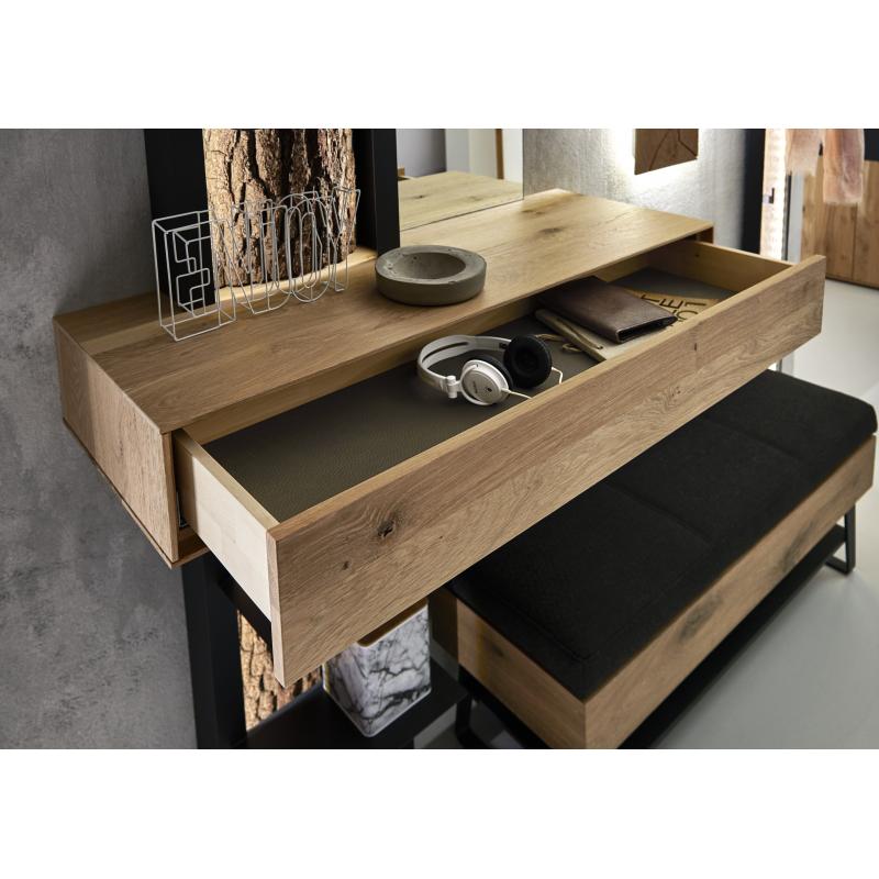 Runa Display Rack With Drawer